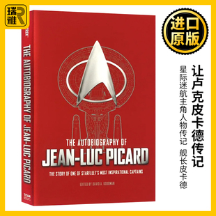 Autobiography 进口英语书籍 Trek 星际迷航主角 英文原版 The 人物传记 Jean Star 让卢克皮卡德传记 Luc 舰长皮卡德 Picard