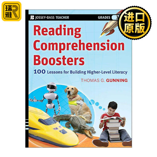 英文原版 Reading Comprehension Boosters 培养高水平读写能力的100课 英文版 进口英语原版书籍