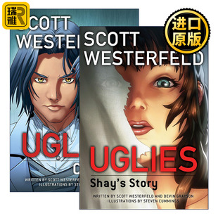Uglies 丑八怪系列2册 青少年奇幻漫画小说 Scott Westerfeld