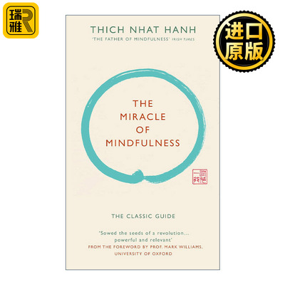 正版 The Miracle of Mindfulness 英文原版 进口英语书籍