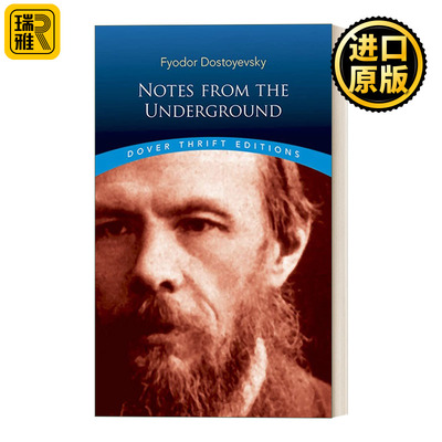 英文原版 Notes from the Underground Dover Thrift Editions