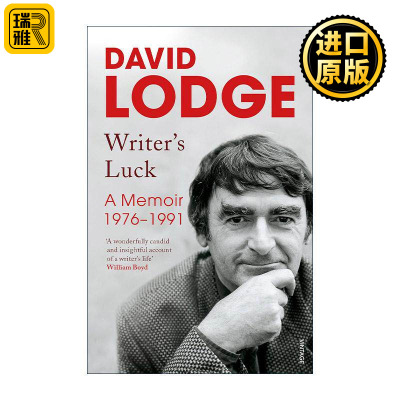 英文原版 Writer's Luck 作家的运气 戴维·洛奇文学评论回忆录 英文版 进口英语原版书籍