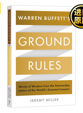 巴菲特致股东的信 投资原则篇 英文原版 Warren Buffett's Ground Rules 英文版 Jeremy Miller 全英文版进口原版英语书籍