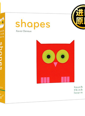 TouchThinkLearn: Shapes触摸思考学习：形状 英文原版儿童绘本
