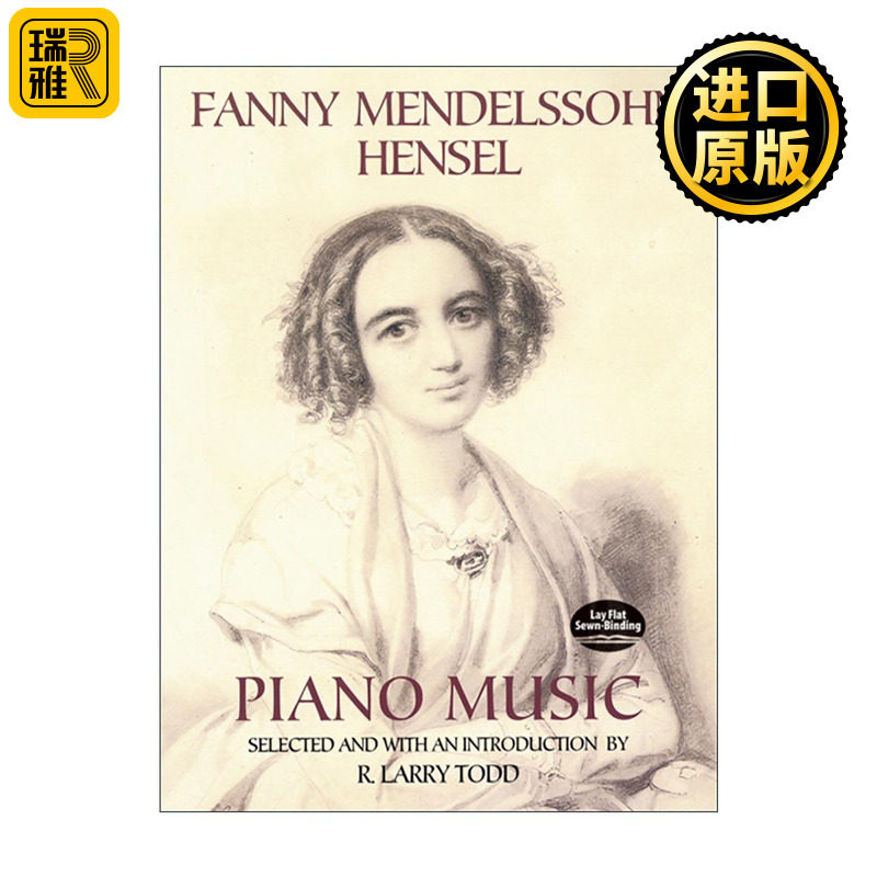 英文原版 Fanny Mendelssohn Hensel Piano Music 范妮 ·门德尔松钢琴音乐 早期重要作品集 曲谱 英文版 进口英语原版书籍