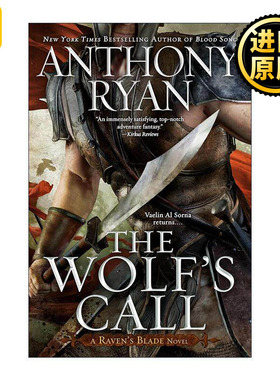 英文原版 The Wolf's Call Raven's Blade 01 渡鸦之刃1 狼的呼唤 奇幻小说 渡鸦之影系列作者安东尼·雷恩 进口英语原版书籍