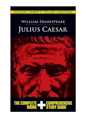 英文原版 Julius Caesar Thrift Study Edition 裘力斯·凯撒 尤力乌斯·凯撒 莎士比亚 Dover Thrift Editions 进口英语原版书籍