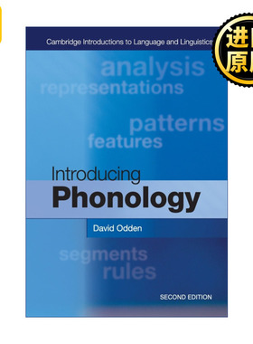 Introducing Phonology 音系学导论 剑桥语言和语言学导论系列