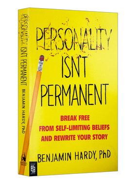 英文原版 Personality Isn't Permanent(Mr-Exp) Benjamin Hardy, PhD