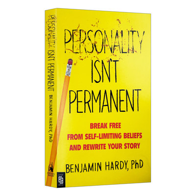 英文原版 Personality Isn't Permanent(Mr-Exp) Benjamin Hardy, PhD