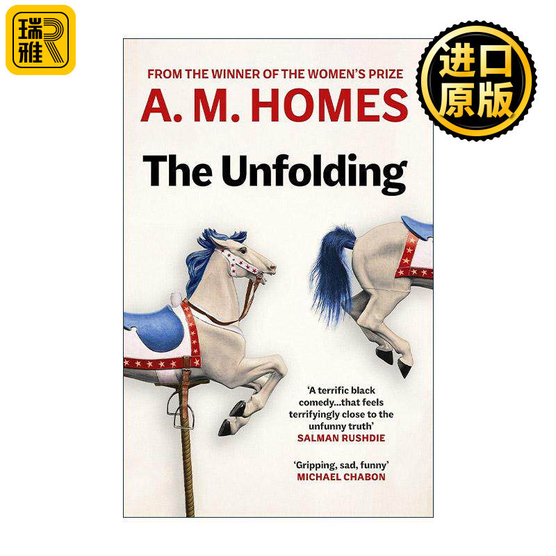 英文原版 The Unfolding 真相渐显 畅销家庭题材黑色幽默小说 A.M.Homes 英文版 进口英语原版书籍