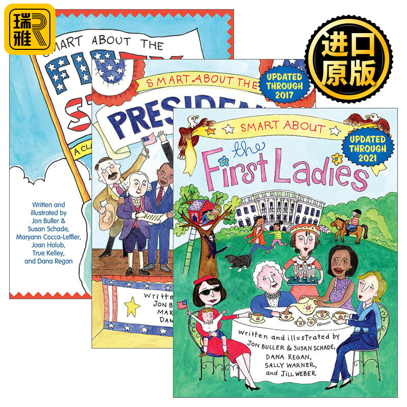 Smart About系列3册 5-8岁儿童美国历史主题绘本 Jon Buller