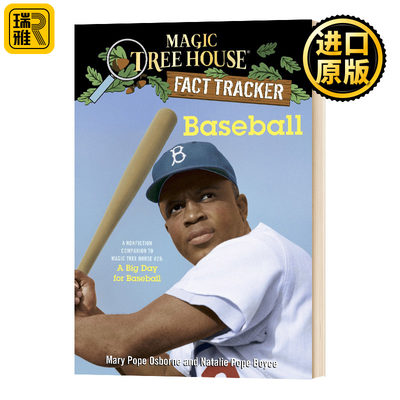 神奇树屋小百科系列37 棒球 英文原版 Magic Tree House Baseball MTHFT#37 神奇的书屋英语绘本 儿童桥梁书 小学课外读物全套书籍