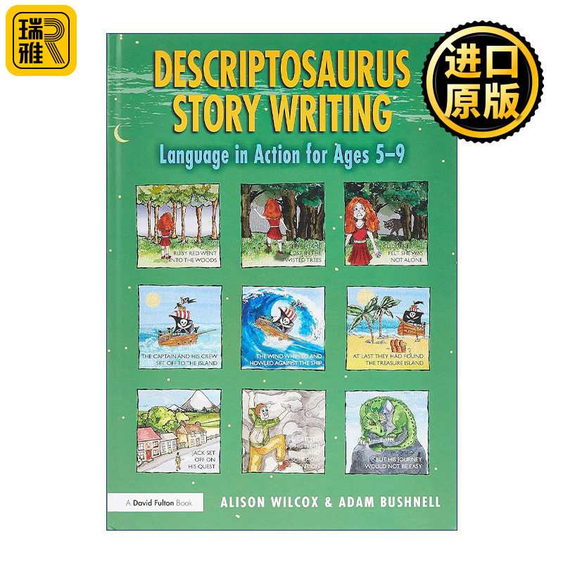 Descriptosaurus Story Writing 创造性写作  提高运用语言5-9岁 精装 英文原版 进口英语书籍