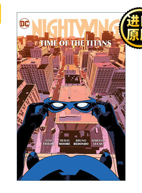 英文原版 Nightwing Vol.5 Time of the Titans 夜翼 卷五 泰坦时代 DC漫画 Tom Taylor 英文版 进口英语原版书籍