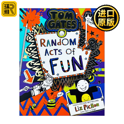 英文原版 Tom Gates 19 Random Acts of Fun 汤姆盖茨系列 英文版 进口英语原版书籍