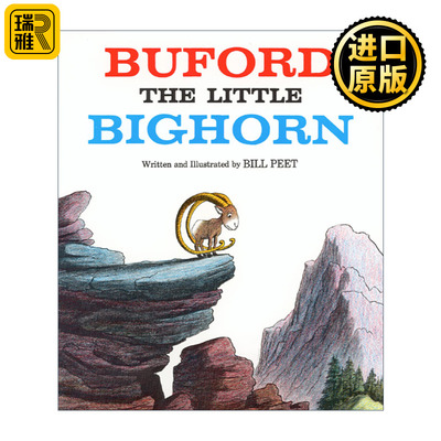 英文原版 Buford the Little Bighorn Bill Peet
