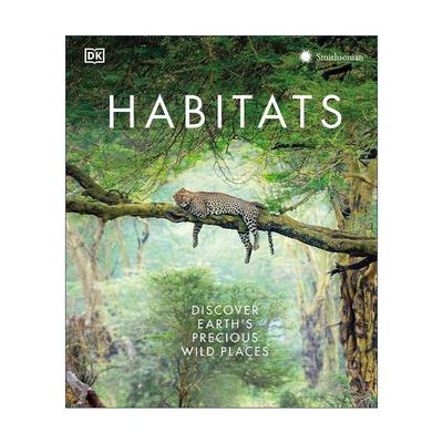英文原版 Habitats 栖息地 从海沟到热带森林 DK动物自然科学科普百科读物精装 英文版 进口英语原版书籍