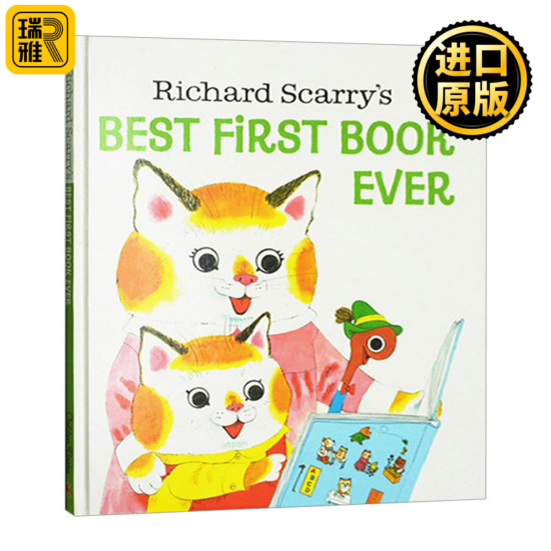 Richard Scarrys Best First Book Ever Richard Scarry儿童绘本