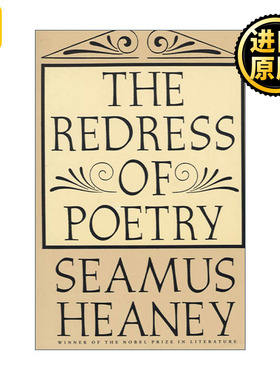 正版 The Redress of Poetry 英文原版 进口英语书籍