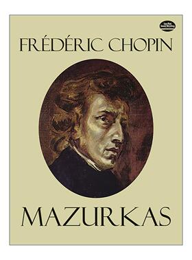 英文原版 Mazurkas 肖邦马祖卡舞曲 51首经典作品精选集 乐谱 Frédéric Chopin 英文版 进口英语原版书籍