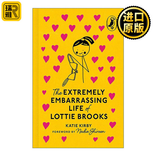 英文原版 The Extremely Embarrassing Life of Lottie Brooks 洛蒂极其尴尬的生活 Puffin Classics精装海雀经典85周年收藏系列