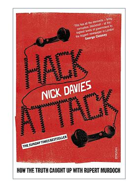 英文原版 Hack Attack 揭秘窃听丑闻 默多克背后的真相追击 Nick Davies 英文版 进口英语原版书籍