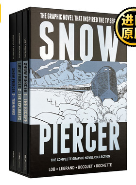 Snowpiercer 雪国列车原版漫画盒装收藏版 英文原版