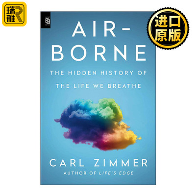 英文原版 Air-Borne 空气传播 我们呼吸的生命的隐秘历史 病毒星球作者卡尔·齐默 英文版 进口英语原版书籍