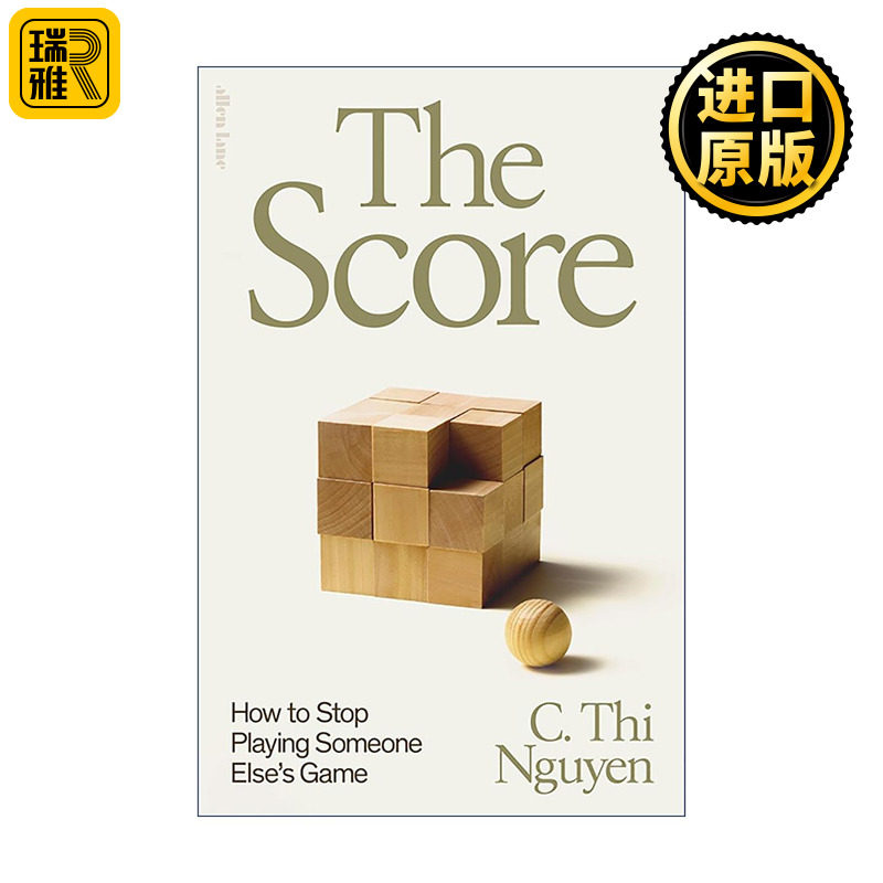 英文原版 The Score 评分机制 如何停止参与他人制定的游戏 精装 重新掌控自身价值 英文版 进口英语原版书籍