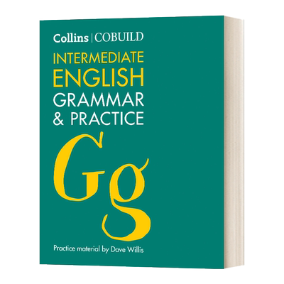 柯林斯COBUILD中阶英语语法与练习B1-B2 英文原版 Collins COBUILD Intermediate English Grammar and Practice B1-B2 进口英语书