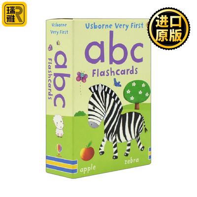 Very First abc Flashcards 启蒙字母闪卡