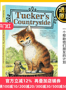 时代广场的蟋蟀2 英文原版 Tucker'S Countryside 儿童读物 Chester Cricket and His Friends 英文版 进口英语原版书籍
