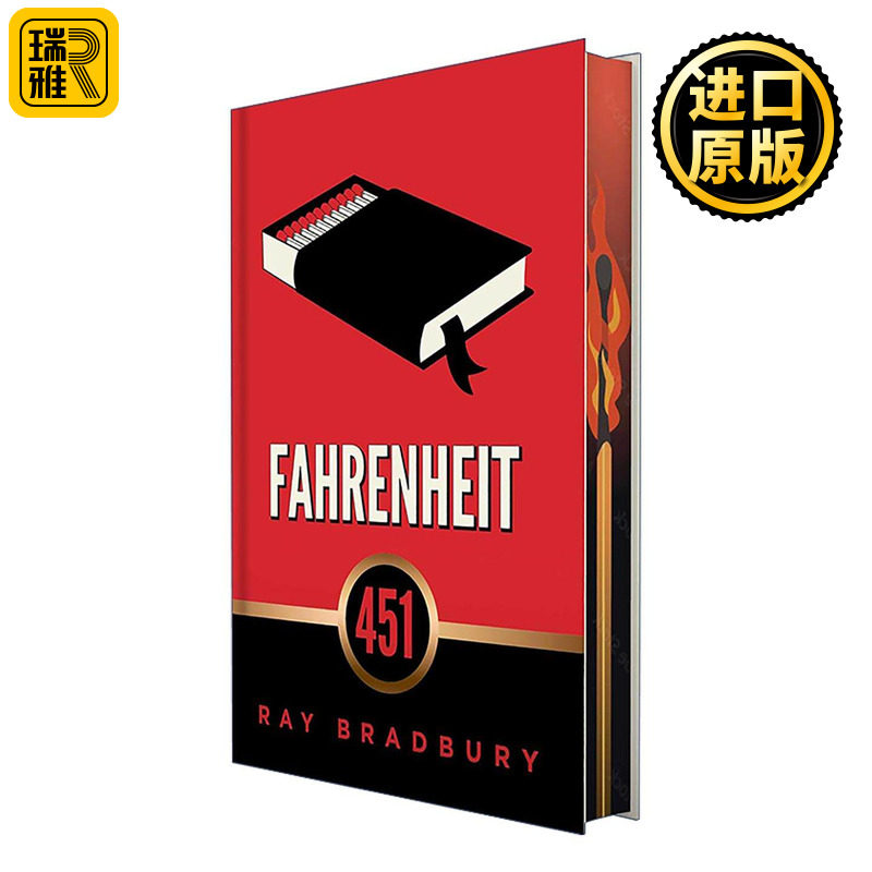 英文原版 Fahrenheit 451 华氏451 雷·布雷德伯里 精装豪华套装版 英文版 进口英语原版书籍