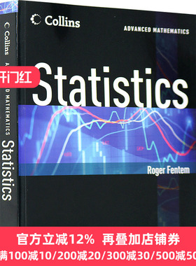Statistics 统计学 英文原版 A Level教材 大学生自学英语教材教辅书 英文版原版 Roger Fentem 进口书籍英文版