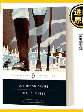 戴普特津三部曲1 第五事业 英文原版小说 Fifth Business 黑色经典系列 Deptford Trilogy加拿大文坛巨星罗伯逊戴维斯 英语书籍