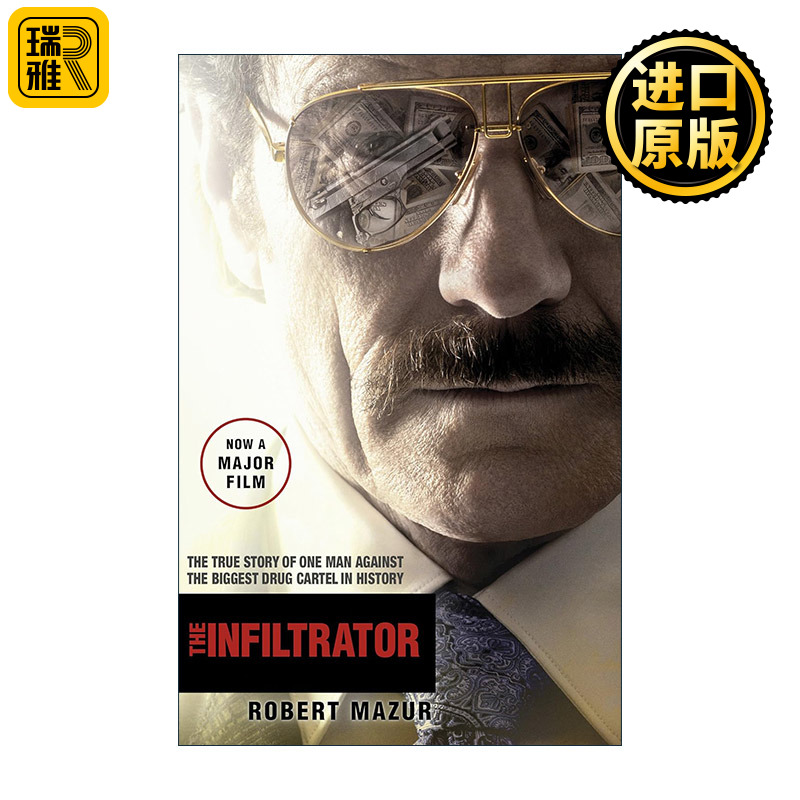 英文原版 The Infiltrator Film Tie-In 潜伏者 同名电影原著 前FBI探员回忆录 英文版 进口英语原版书籍