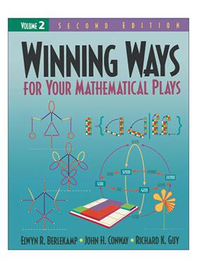 英文原版 Winning Ways for Your Mathematical Plays Volume 2 稳操胜券卷二 数学科学家埃尔温·伯利坎普 约翰·康威 博弈论