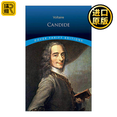 英文原版 Candide 老实人 伏尔泰 Dover Thrift Editions 英文版 进口英语原版书籍