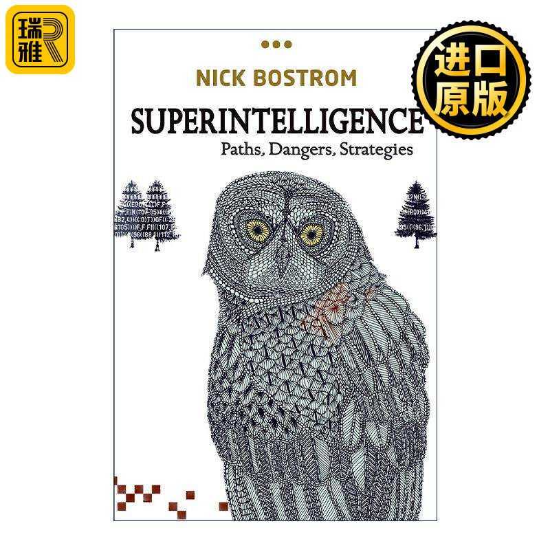 英文原版 Superintelligence 超级智能 路径 危险 策略 精装 英文版 进口英语原版书籍