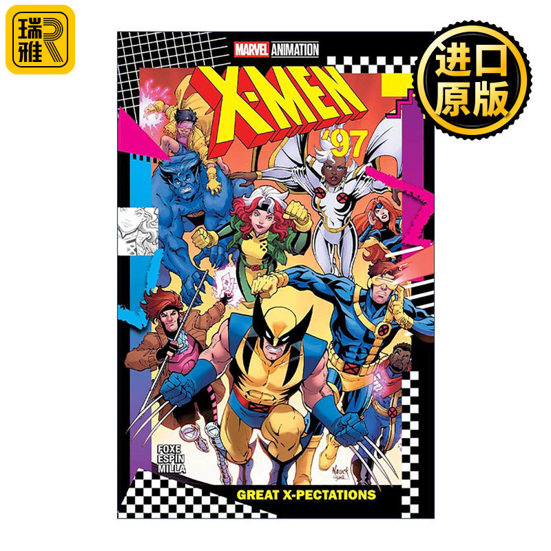 英文原版 X-Men '97 Great X-Pectations X战警97 伟大征程 1-4合集 漫威漫画 Steve Foxe 英文版 进口英语原版书籍