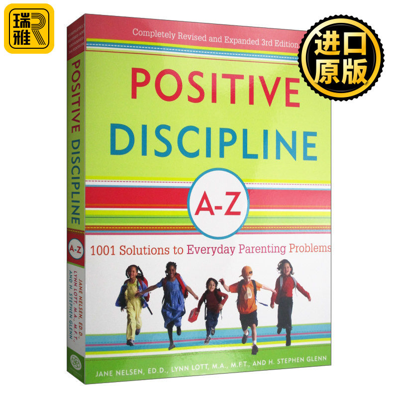 正面管教A-Z 日常养育难题的1001个解决方案 英文原版 Pos Discipline A-Z 3Rd Edition  全英文版 Jane Nelsen, Ed.D. 进口英语书