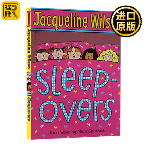 在朋友家过夜 Sleepovers 英国儿童文学女王 小学英语课外阅读 青少年的情绪管理成长小说儿童小说