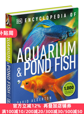 水族馆和池鱼百科全书 英文原版 Encyclopedia of Aquarium and Pond Fish 英文版 David Alderton 进口英语原版书籍