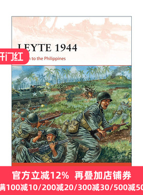 英文原版 Leyte 1944 二战莱特湾海战 战争历史系列 英文版 进口英语原版书籍