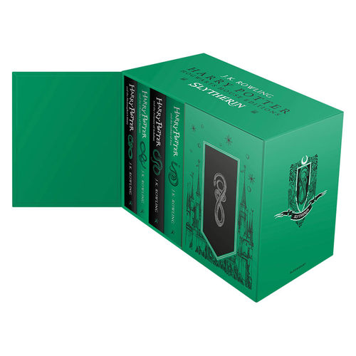 哈利波特1-7册套装 斯莱特林学院精装版 英文原版 Harry Potter Slytherin House Editions Hardback Box Set 英文版 进口英语原版