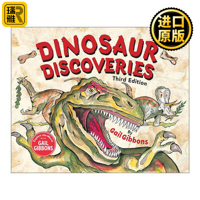 英文原版 Dinosaur Discoveries 恐龙大发现 第三版 盖尔吉本斯少儿百科系列 儿童精装绘本 英文版 进口英语原版书籍