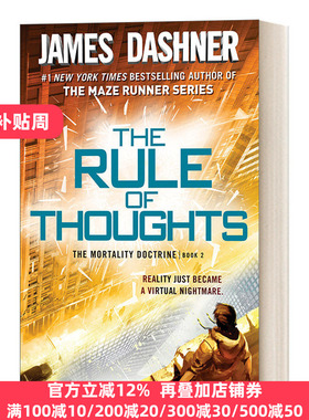 英文原版小说 The Rule of Thoughts 死亡教义系列2 思维法则 James Dashner詹姆斯·达什纳 英文版 进口英语原版书籍