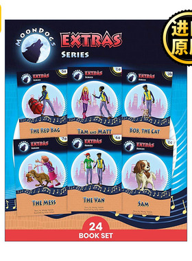 英文原版 DK Phonic Books Moon Dogs Extras Set 1 自然拼读读物24册套装 英文版 进口英语原版书籍