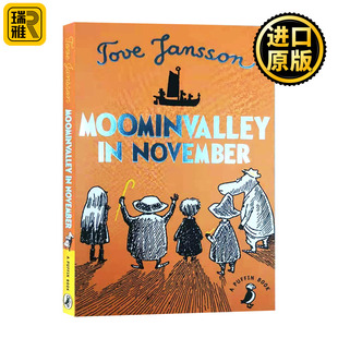 姆明山谷 姆明谷 November 十一月 儿童童话故事书 经典 Moominvalley Jansson 英文原版 绘本 Tove 小学生英语课外阅读书籍